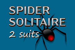 Spider Solitaire 2 suits